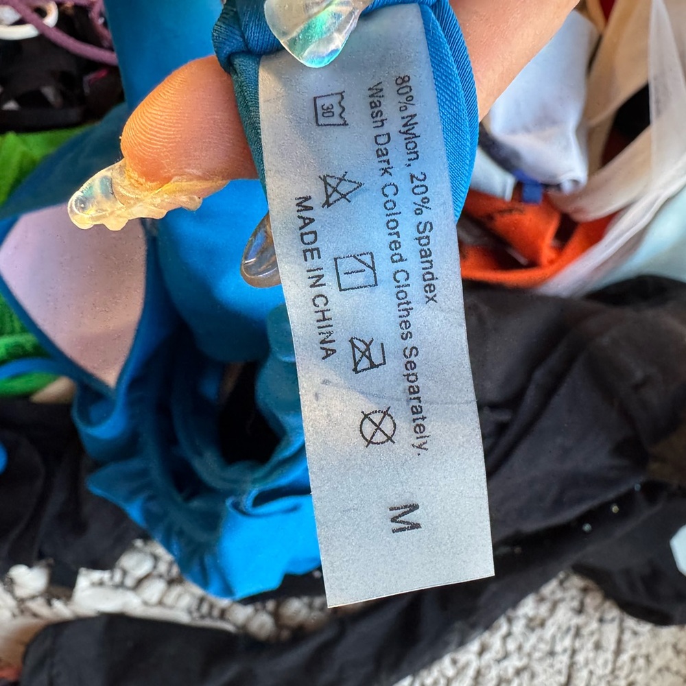 NWOT Bahia Maria Inspired Cobalt Blue Halter underwire Bikini set - Picture 11 of 11